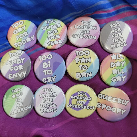 Pride Buttons