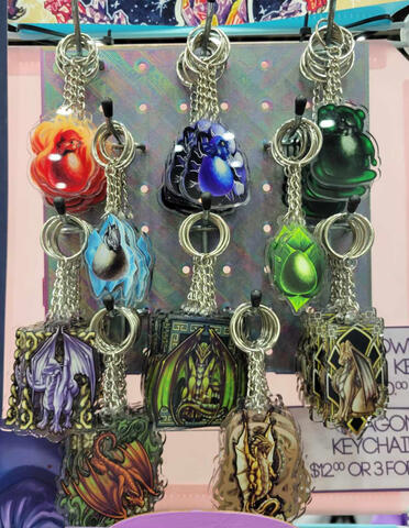 Dragon Keychains