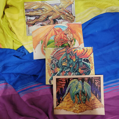 Dragonsmarch Postcards